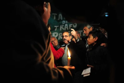 La interna de Luz y Fuerza copó la plaza Independencia