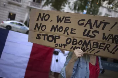 Tu país no tiene legitimidad para invadir Siria, le dice Pérez Esquivel a Obama