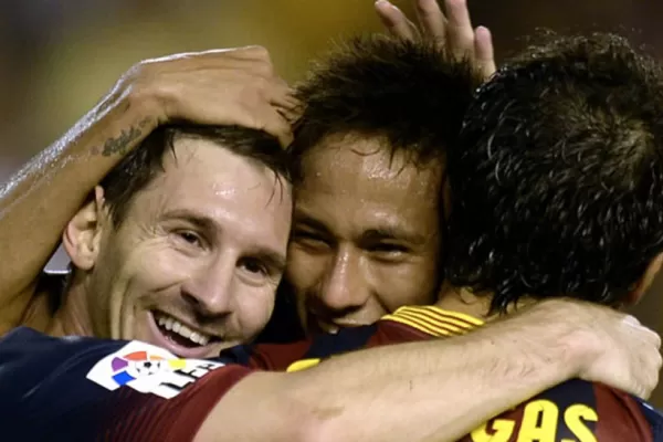 Neymar cada día admira más a Messi