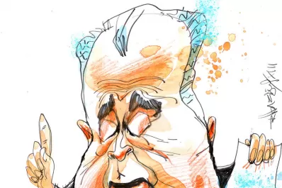 Grondona está en medio de un laberinto