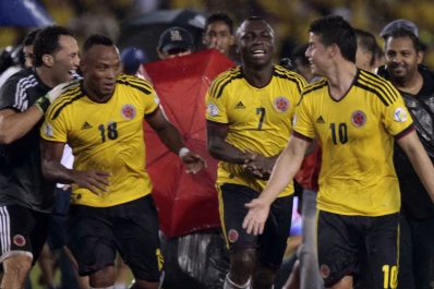 Colombia le ganó a Ecuador 1-0 y alcanzó al líder Argentina