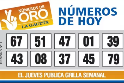 Los Números de Oro de LA GACETA