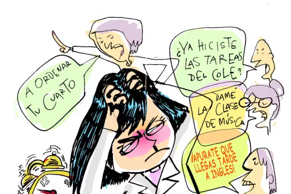 Algunos niños llevan agendas tan exigentes que no tienen tiempo de jugar