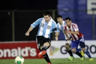 Con goles, Messi está feliz