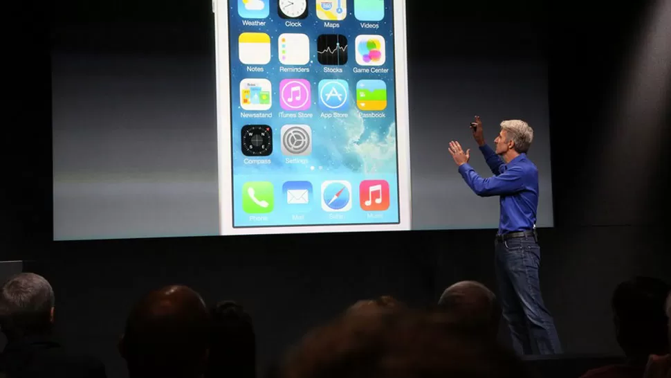 EXPECTATIVA. Así fue la presentación de los nuevos teléfonos de Apple. FOTO TOMADA DE MASHABLE.COM