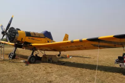 Se descompuso el avión del Plan Nacional de Manejo del fuego