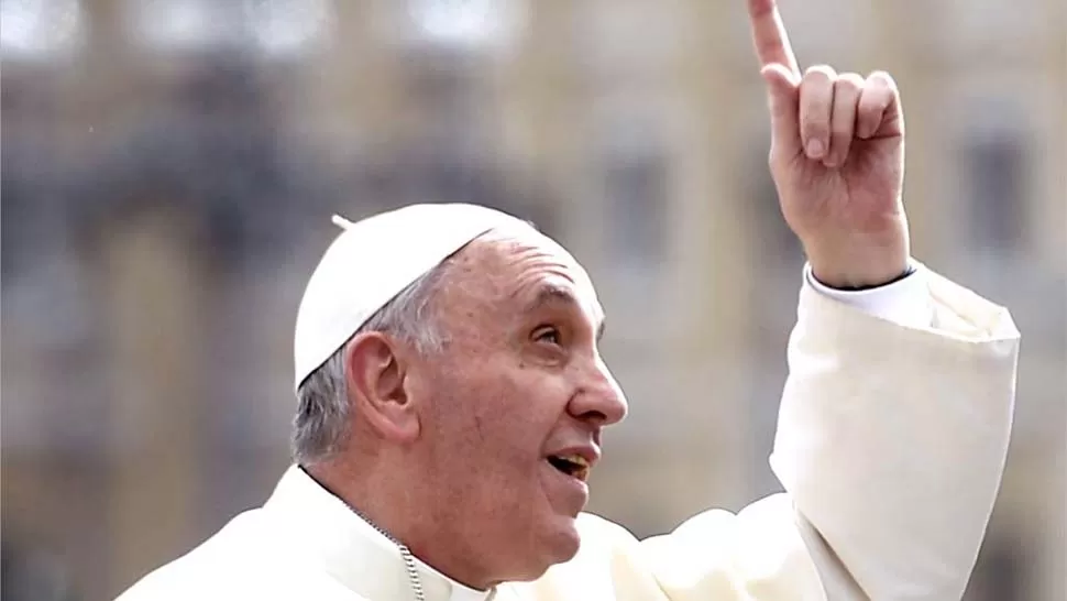 AL CIELO. El Papa dijo que lo importante es seguir la propia conciencia. REUTERS