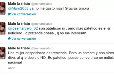 Mirra negó el supuesto romance con Feimann