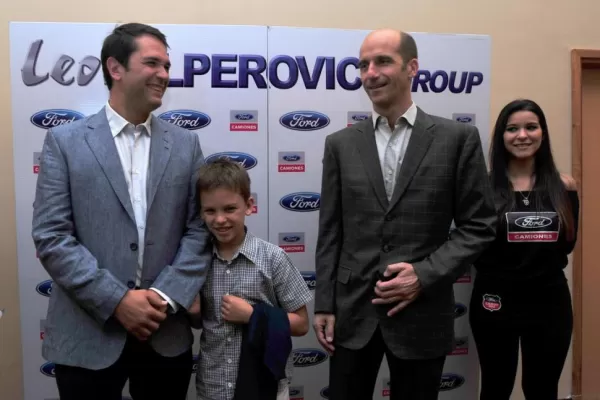 Por los camiones, se subió al podio de Ford