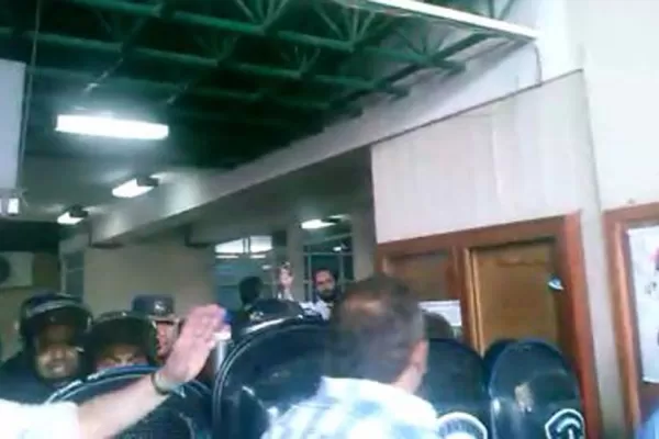 Siete heridos durante la represión a una protesta, en Jujuy