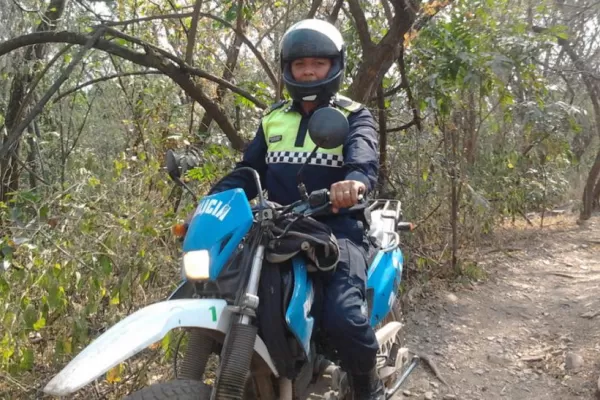Consiguieron que policías motorizados patrullen las sendas