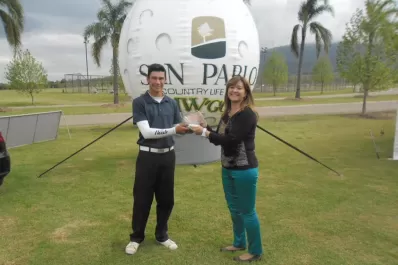 Contini aguantó y triunfó en el Abierto de aficionados