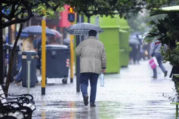 El frío y la lluvia se prolongarán hasta el miércoles