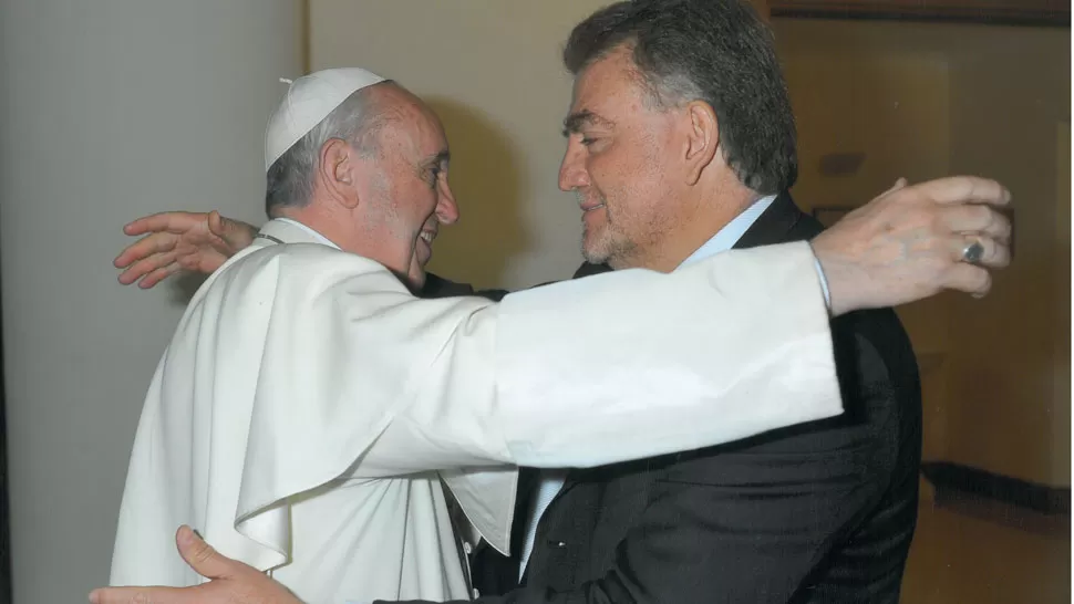 En el Vaticano, el Papa Francisco recibió a Amaya