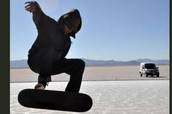 Fiesta de skaters en Las Salinas de Jujuy