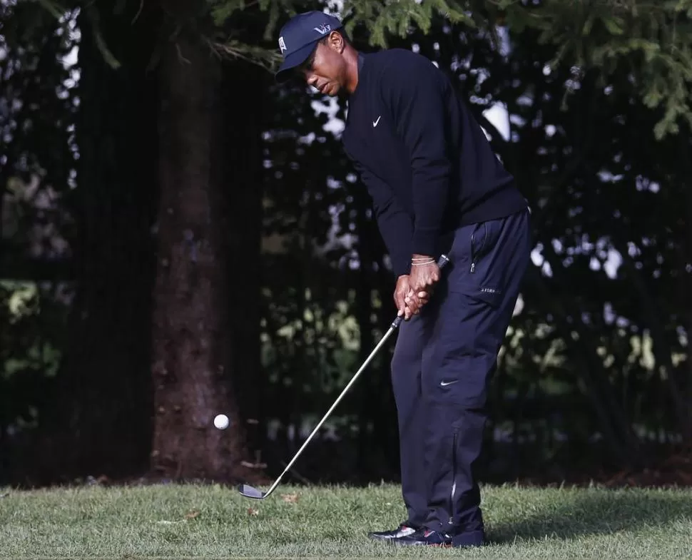 QUIERE MÁS. Tiger Woods se mantiene al frente del ranking. 