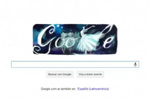 Google le rinde homenaje a la bailarina Olga Ferri