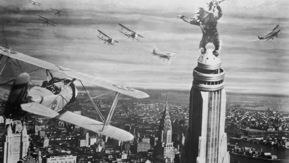 LA GRAN PANTALLA. La película King Kong, de 1933, hizo famoso al Empire State. FOTO TOMADA DE EXTRACINE.COM