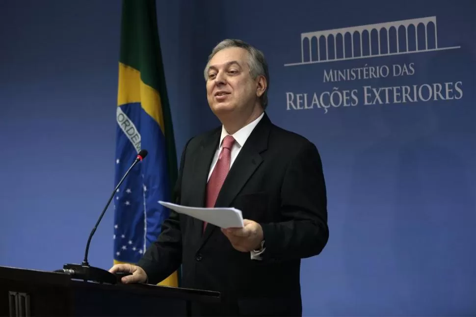 NEGOCIACIÓN. El canciller Figueiredo ratifica postura de Brasil. REUTERS