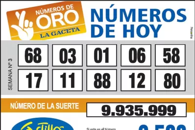 Los Números de Oro de LA GACETA