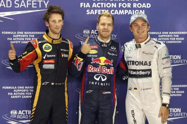 Vettel intimida  a todos