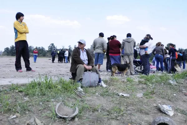 La Policía llegó cuando repartían los terrenos en Campo Norte