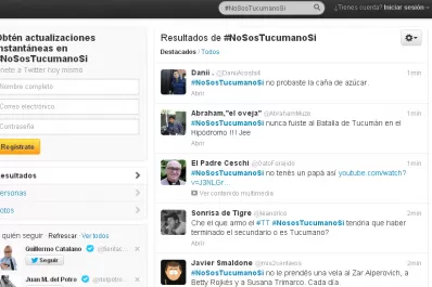 #NoSosTucumanoSi, el hashtag del que todos hablan en Twitter