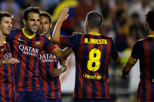 Barcelona goleó e igualó el mejor arranque de la historia