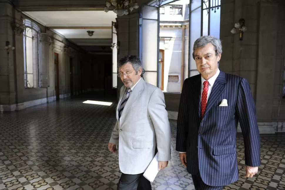 EN APUROS. La Corte falló contra los jueces Piedrabuena y Romero Lascano.  LA GACETA / FOTO DE JUAN PABLO SANCHEZ NOLI (ARCHIVO)