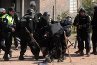 Aparecieron nuevas filmaciones del violento desalojo en San José