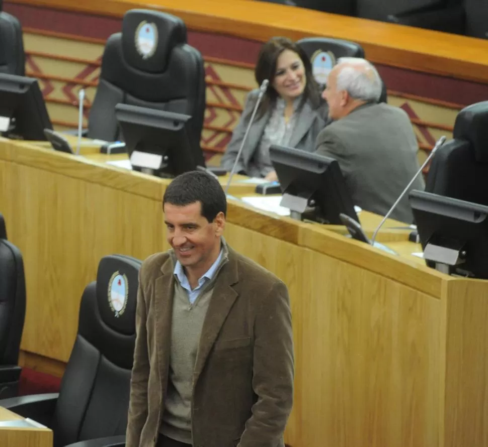 EXPECTANTE. El legislador Vargas Aignasse alienta a Massa por Twitter. LA GACETA / FOTO DE ANTONIO FERRONI (ARCHIVO)