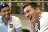 El Kun Agüero entrevistó a Messi