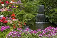 Música, arte y muchas flores se conjugan en la Sociedad Rural