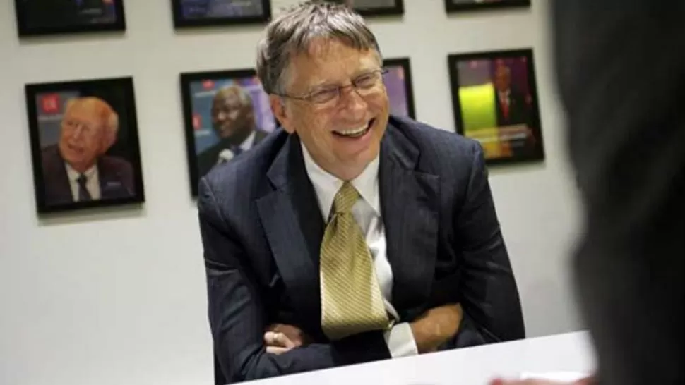 EL MÁS RICO. Bill Gates, presidente de Microsoft. FOTO ARCHIVO