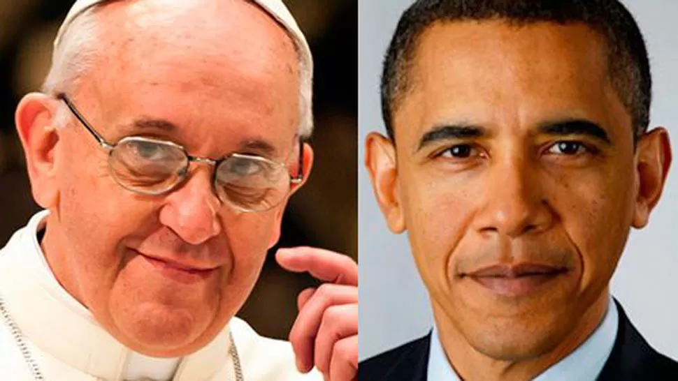 RECONOCIMIENTO. Obama ponderó no sólo lo que dice el Papa Francisco, sino también lo que hace. FOTO TOMADA DE ACIPRENSA.COM