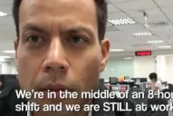 El jefe de la empleada que renunció bailando respondió con otro videoclip