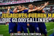 Boca se burla de River con los superclásicos afiches