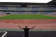 El Flaco Schiavi regresó al estadio donde salió campeón con Boca