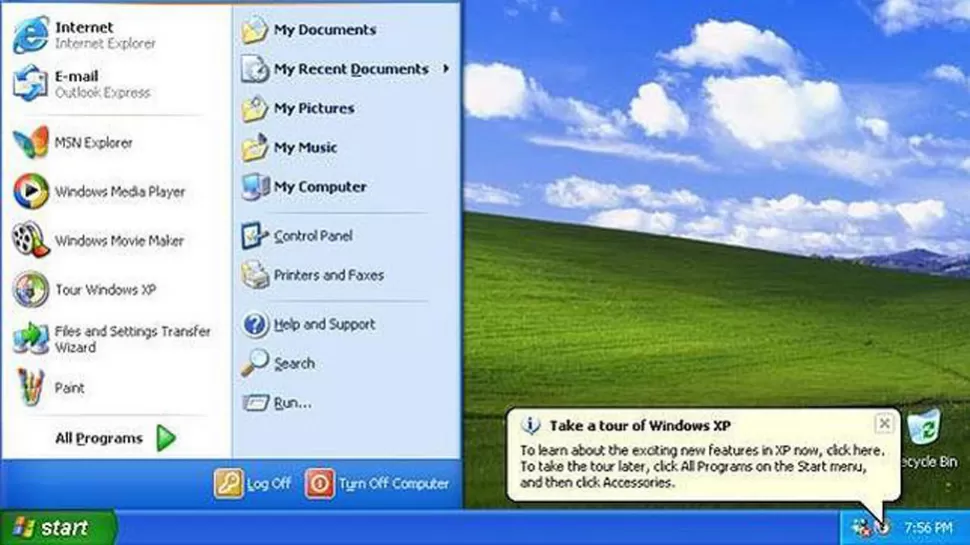 VENCIMIENTO. Windows XP dejará de actualizarse a partir del 4 de abril de 2014. FOTO TOMADA DE ABC.ES