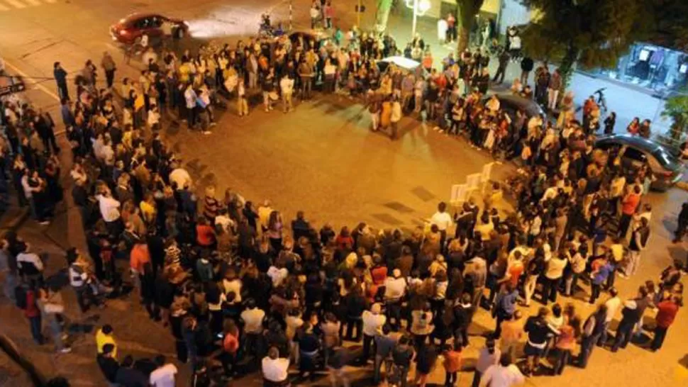 MALESTAR. No es la primera vez que vecinos de Tafí Viejo protestarán para pedir medidas en contra de la delincuencia. ARCHIVO LA GACETA
