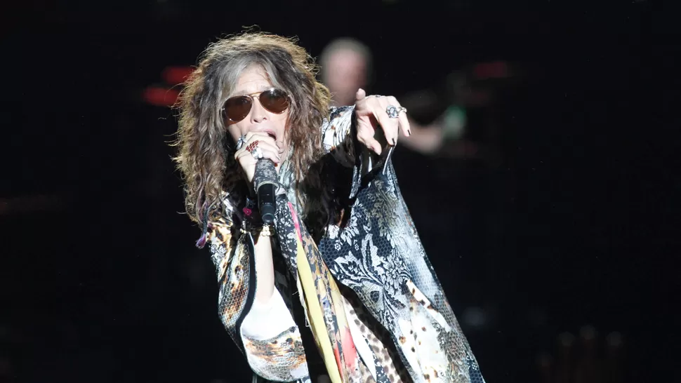 VIGENCIA. Steve Tyler, vocalista de Aerosmith demostró que a los 65 años está lejos de jubilarse. FOTO PRENSA PERSONAL FEST