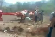 Aparece un video inédito del accidente del helicóptero de Gioja