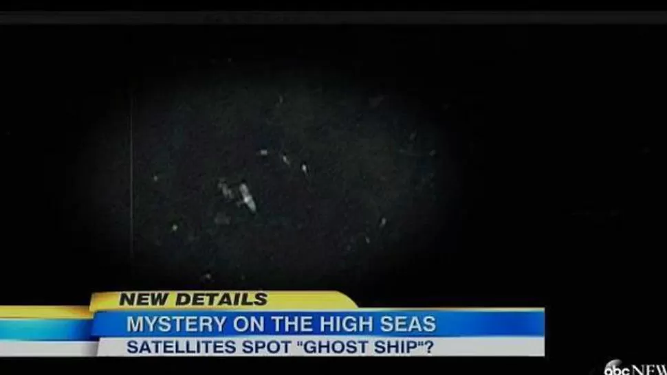 A LA VISTA. Un satélite detectó el barco. IMAGEN TOMADA DE ABC.ES