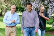 Massa se reunió con Reutemann y con Lavagna para aprender y planificar