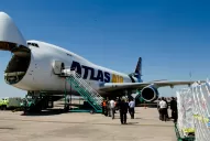 Histórico: por primera vez llegó a Tucumán un Boeing 747 Jumbo