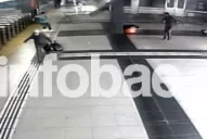 Accidente en Once: Difunden el video con el momento exacto del choque del tren
