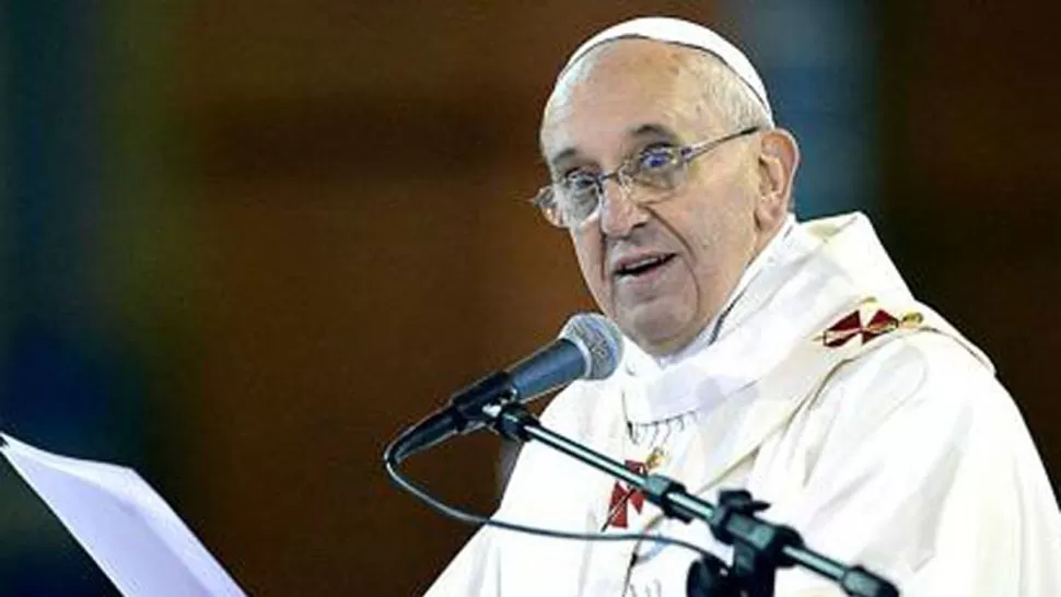 EN ROMA. El Papa Francisco recordó que hoy en la Argentina se celebra el Día de la Madre. LA GACETA