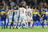 Jugadores de Boca y Godoy Cruz terminaron a las piñas