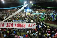 El intendente Domingo Amaya le mostró al alperovichismo su poder de movilización