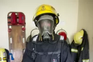 Así viste un bomberos voluntario